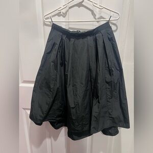 MaxMara Black A-Line Skirt
